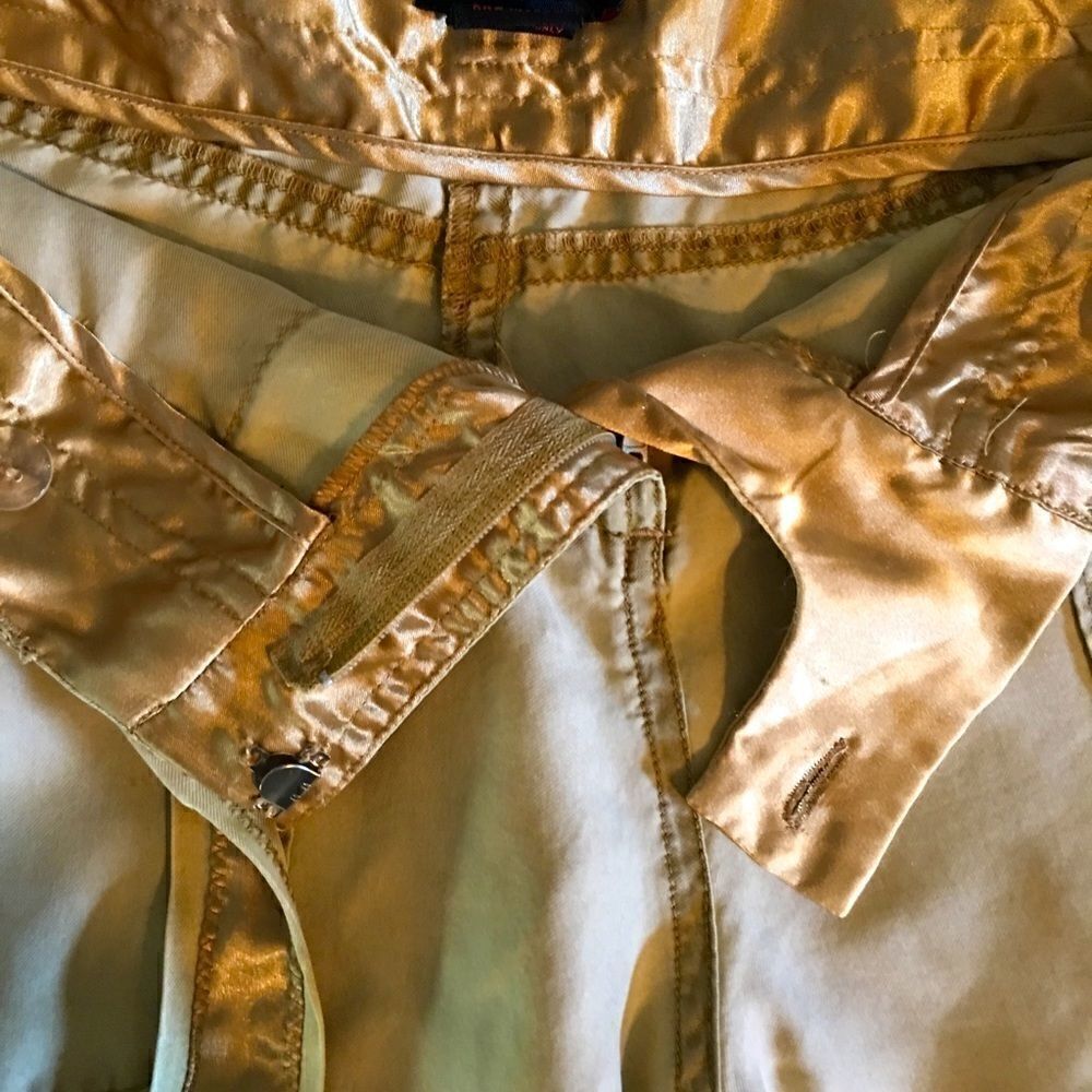 %100 SILK Drawstring bottom pants! Rare & no other - Picture 12 of 16